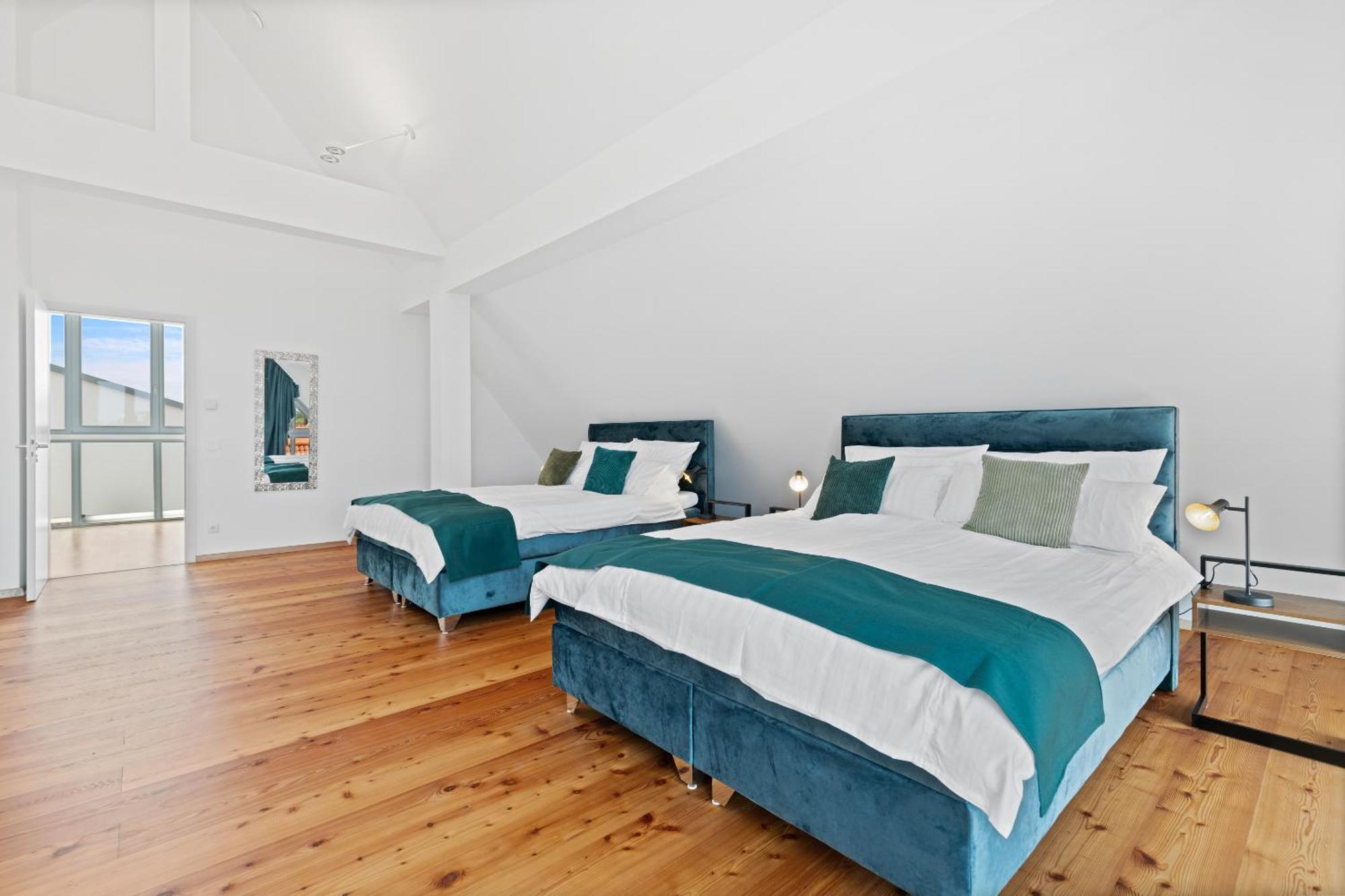 Helloflats - Luxus-Penthouse - Balkon - Parking - Zentrum - Therme - Naehe Flughafen Muc Erding Ngoại thất bức ảnh